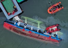 Nueve muertos y un desaparecido en accidentes de barcos turísticos durante una tormenta en China